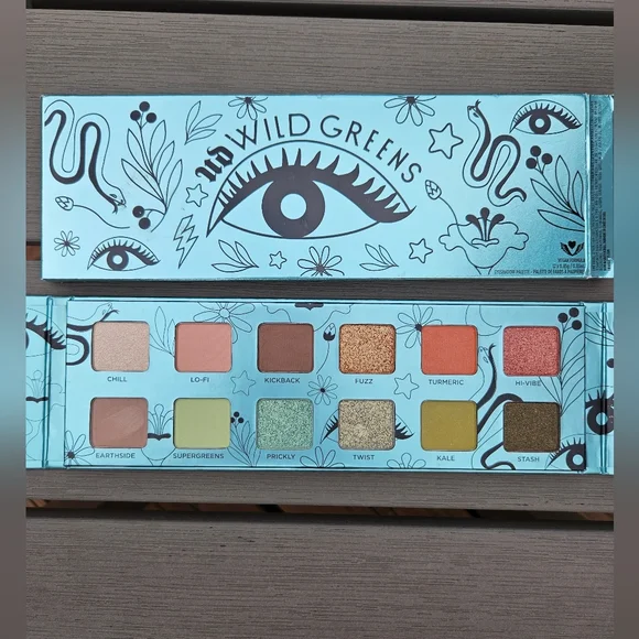 Urban Decay Wild Greens Pallete - Picture 1 of 8